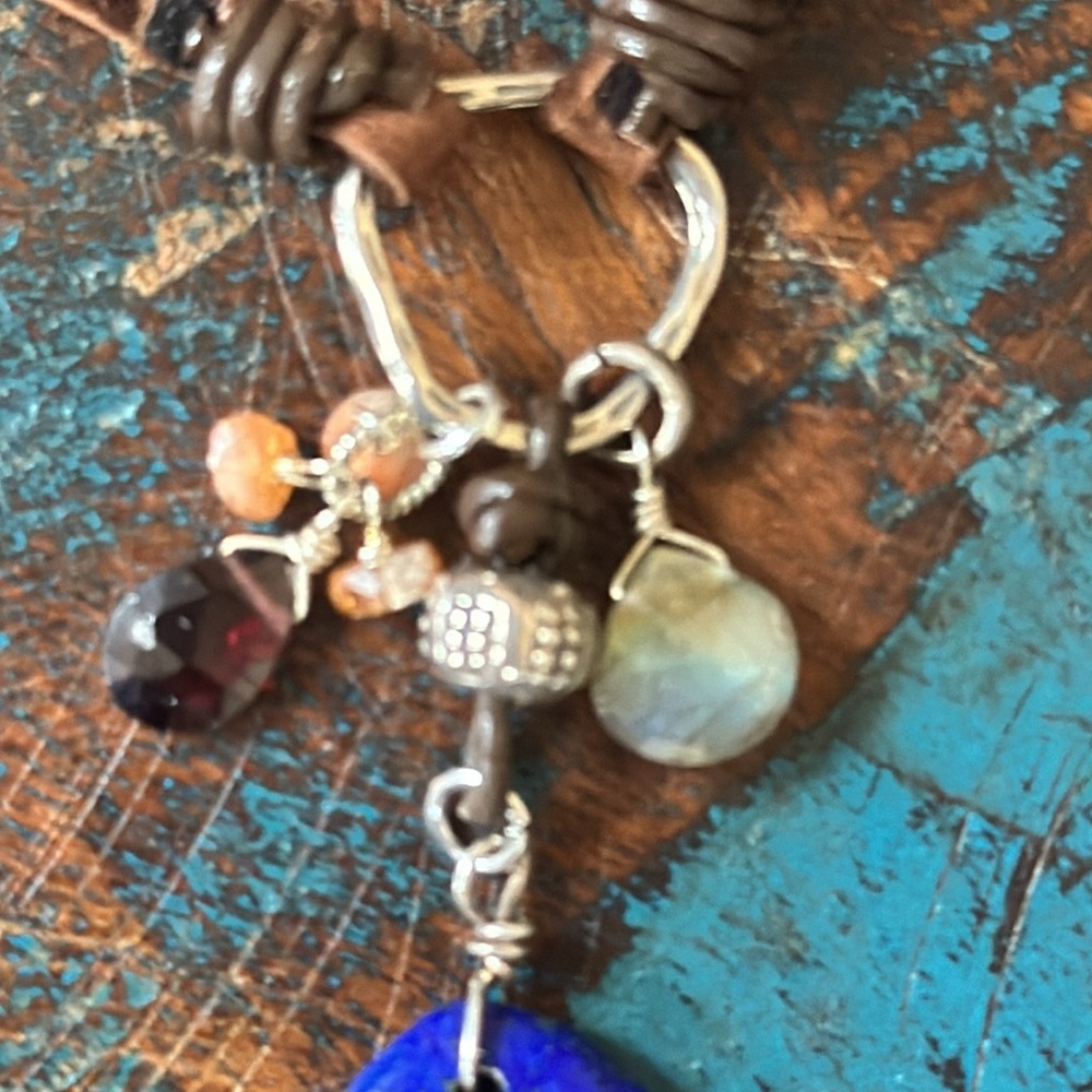 “Cosmic View Lapis Necklace”. New with tags from Sundance. - Picture 4 of 5